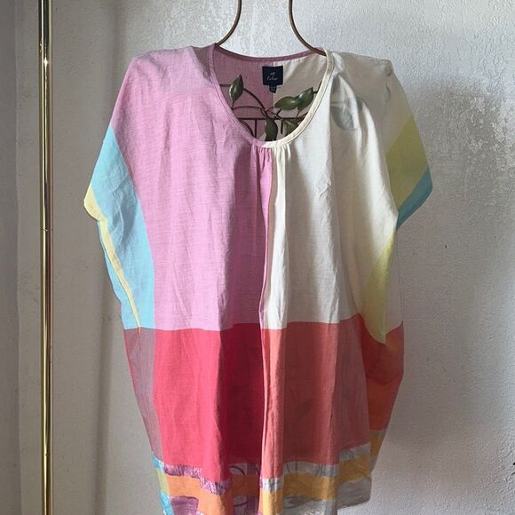 Echo Tops - ECHO|Color block Women's  tunic one size